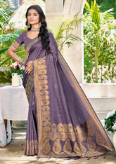 India Silk Purple Presents Exquisite Sarees Crafted From Authentic Assam Silk Known For Its Smooth Texture